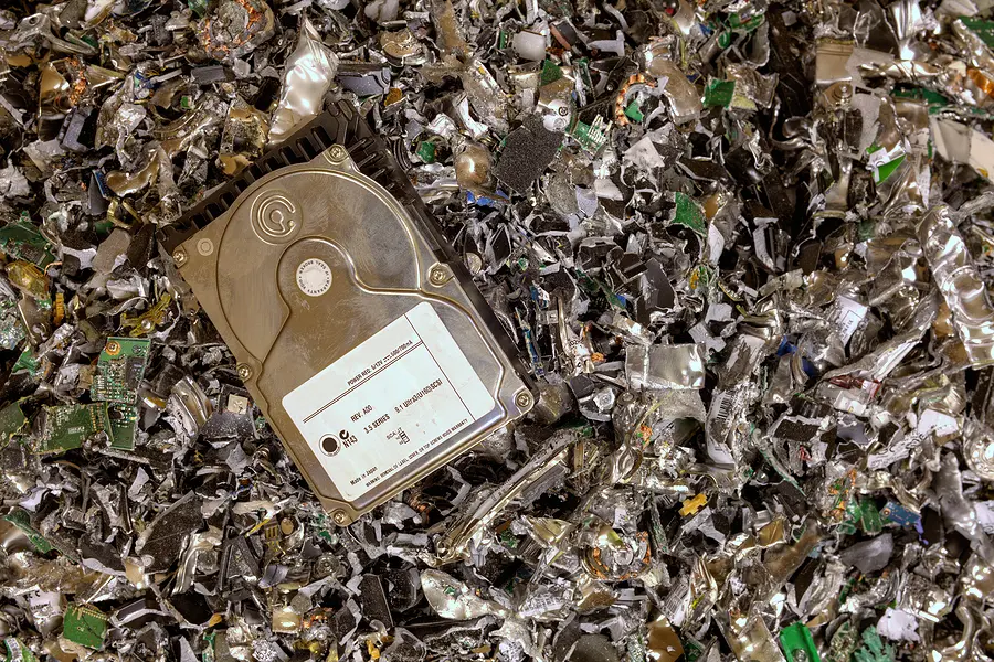 ShredTronics will destroy your computer hard drives 