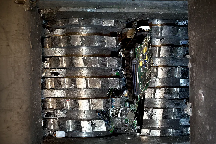 ShredTronics offers secure hard drive destruction methods